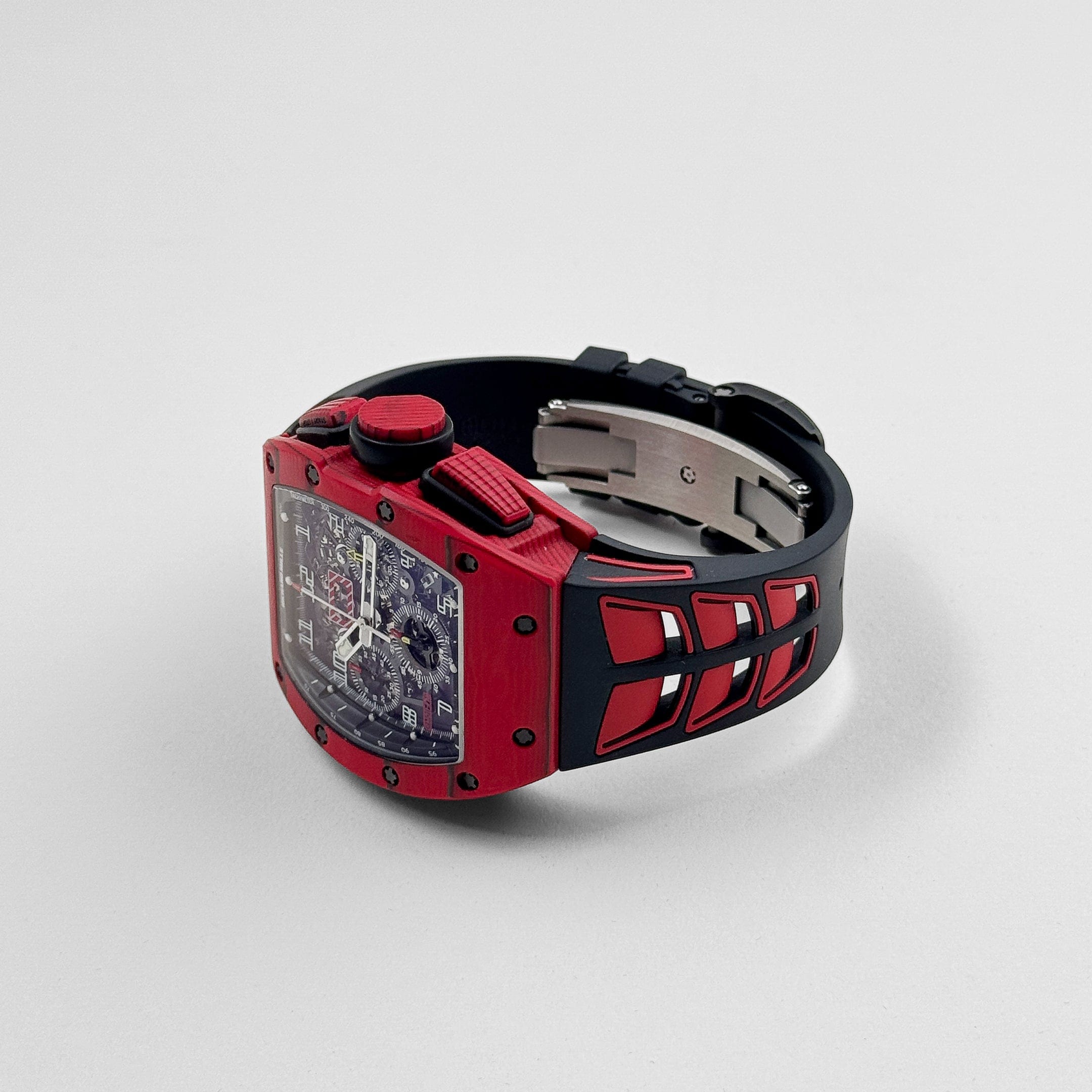 Richard Mille RM 011 Automatic Flyback Chronograph Red Quartz TPT - 图片 7