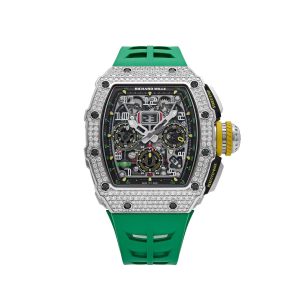 Richard Mille RM 11-03 Flyback Chronograph White Gold Diamond Bezel