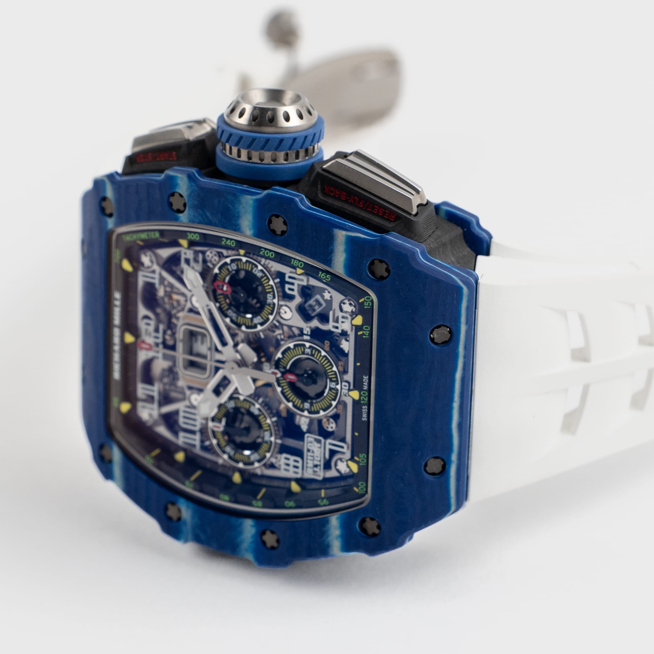 Richard Mille RM 11-03 'Jean Todt' Automatic Flyback Chronograph Blue White Quartz TPT Limited Edition of 150 (2018) - 图片 6
