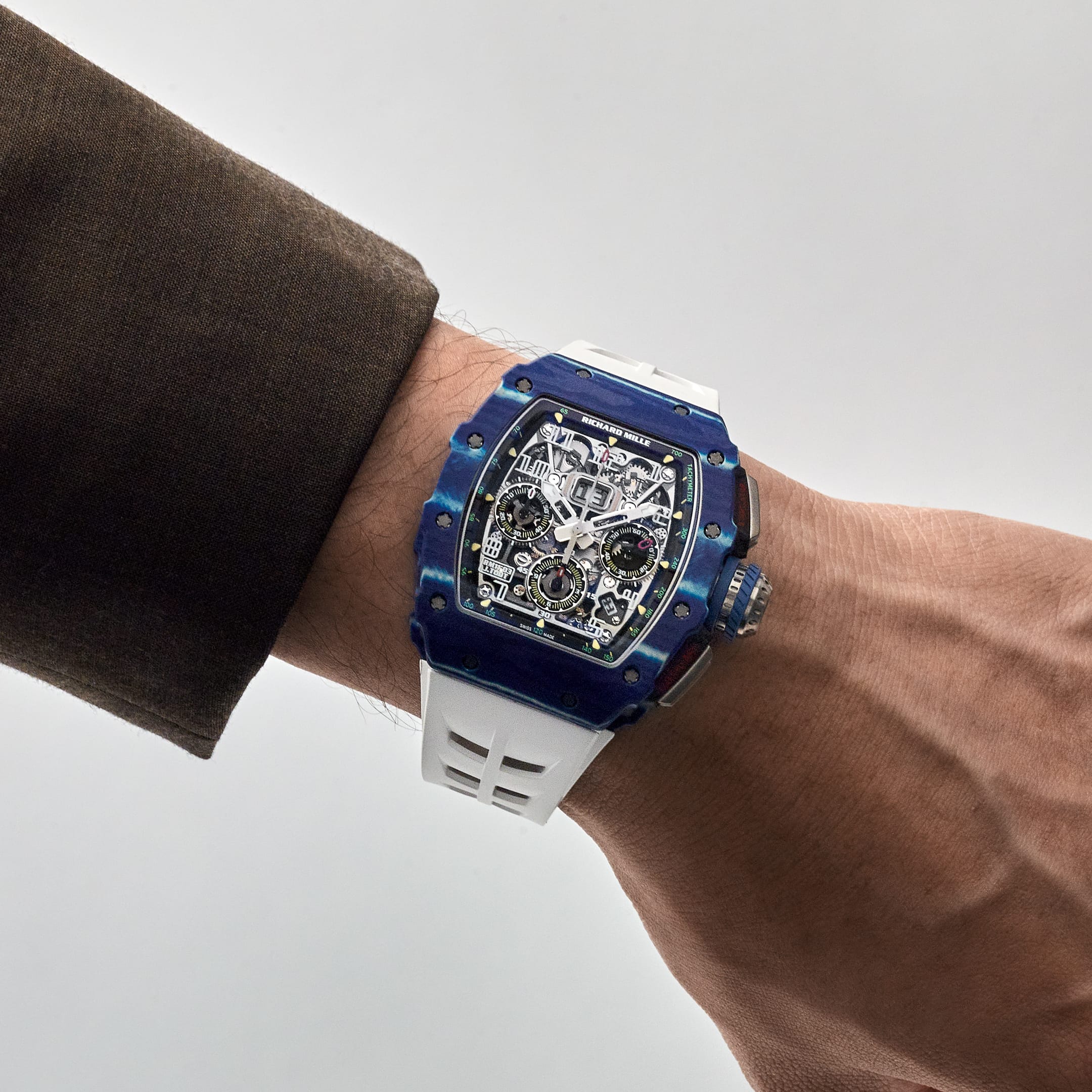 Richard Mille RM 11-03 'Jean Todt' Automatic Flyback Chronograph Blue White Quartz TPT Limited Edition of 150 (2018) - 图片 2