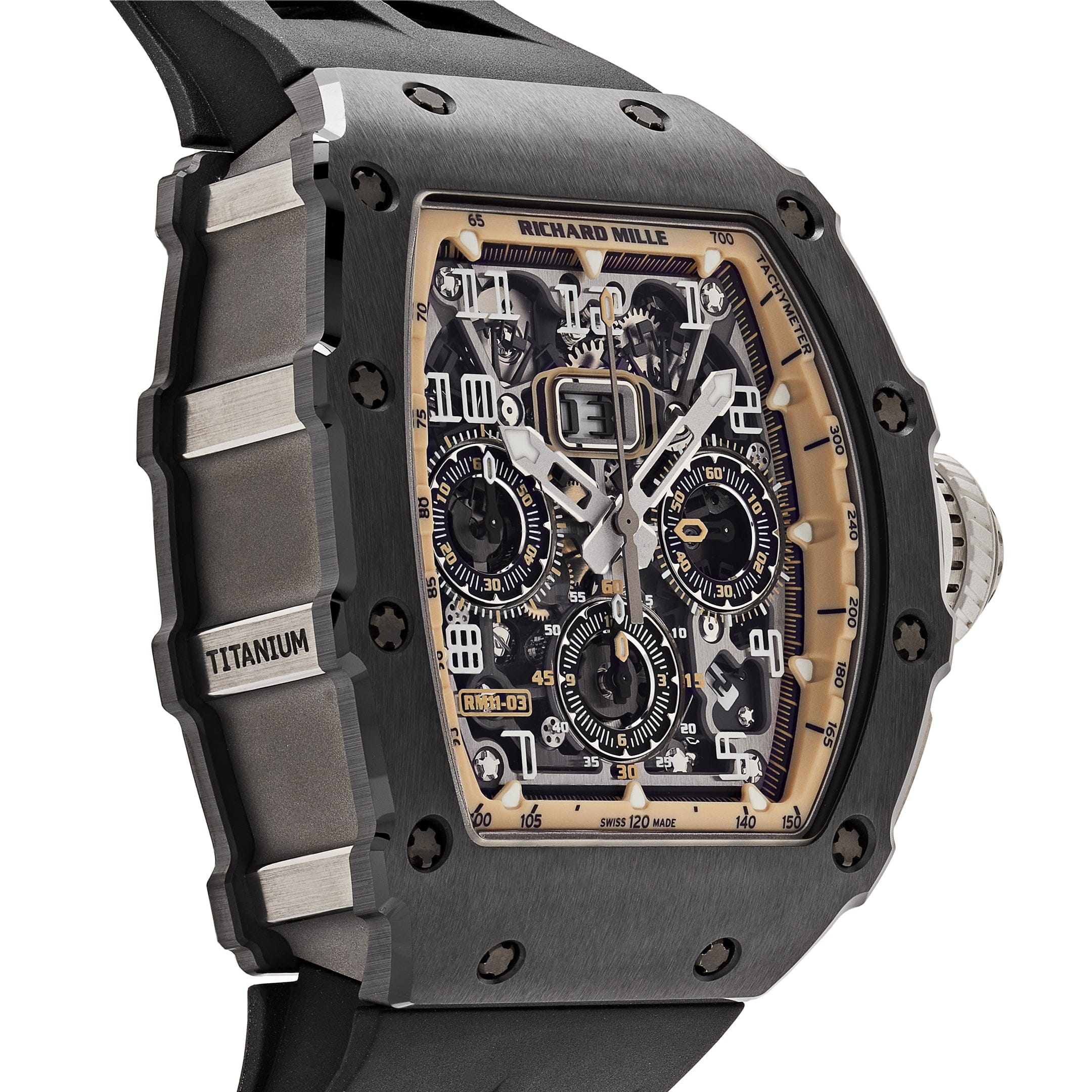 Richard Mille RM 11-03 'Last Black Edition' Automatic Flyback Chronograph Black Ceramic Limited Edition of 33 - 图片 4