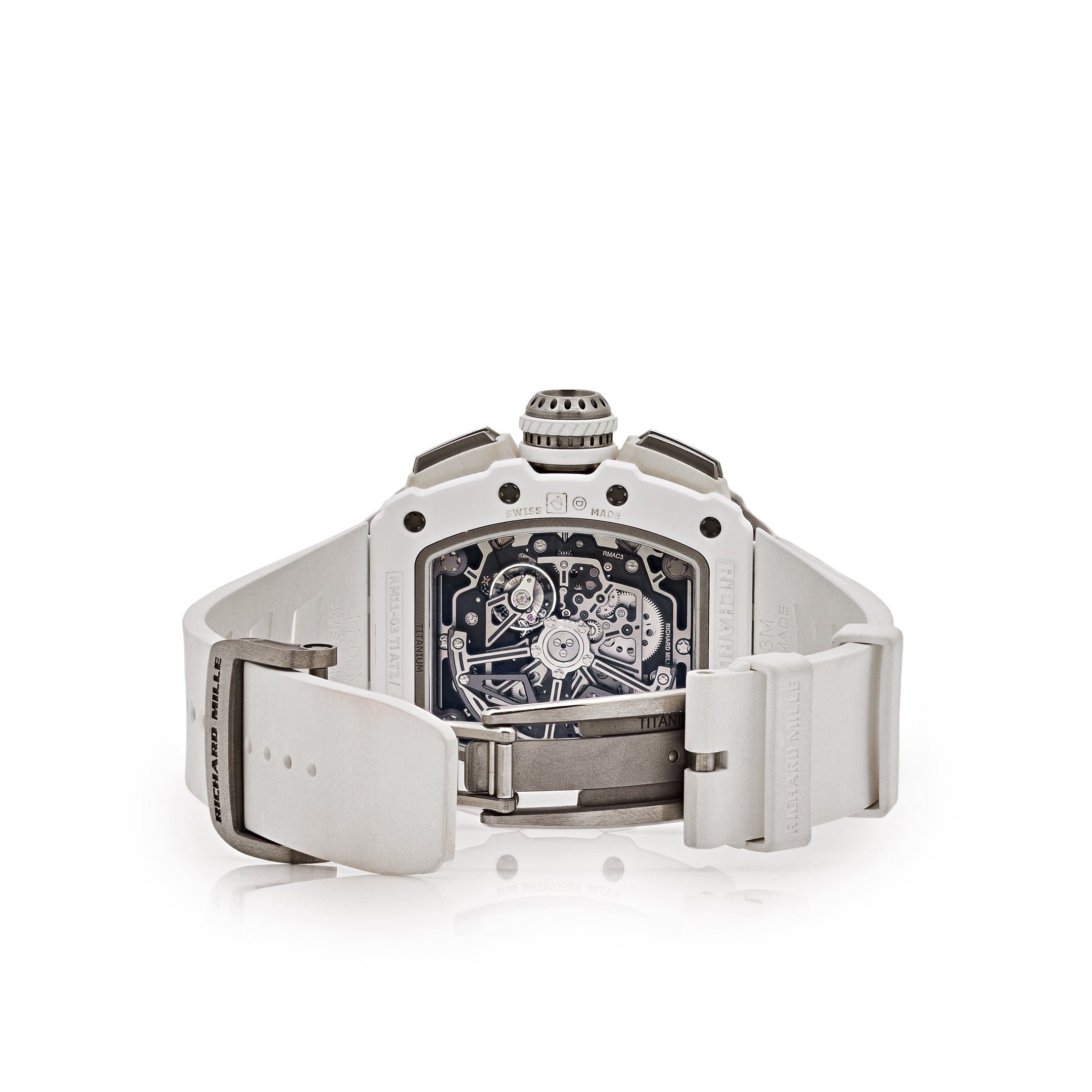 Richard Mille RM 11-03 'Last White Edition' Automatic Flyback Chronograph White Ceramic Limited Edition of 33 pieces - 图片 6
