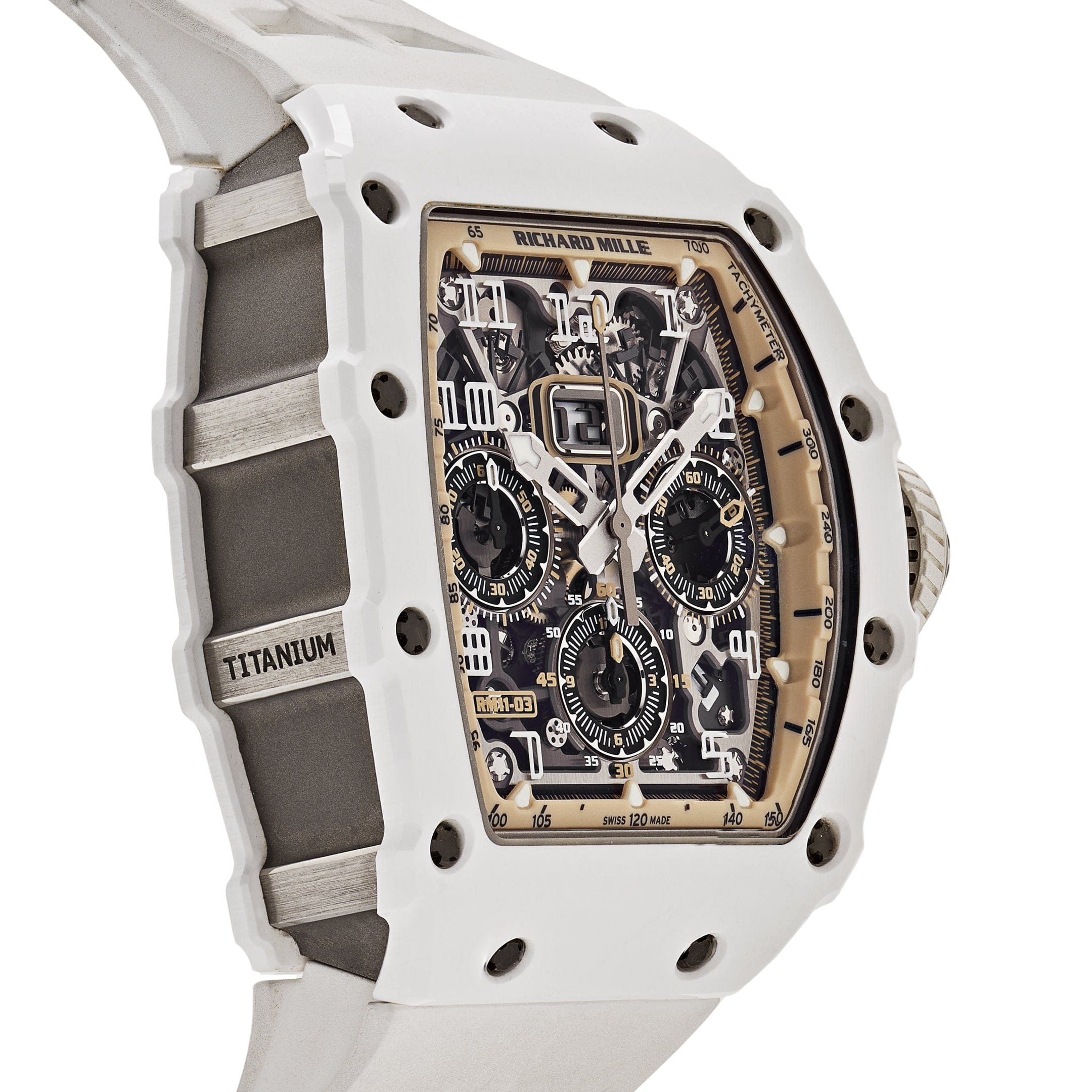 Richard Mille RM 11-03 'Last White Edition' Automatic Flyback Chronograph White Ceramic Limited Edition of 33 pieces - 图片 4