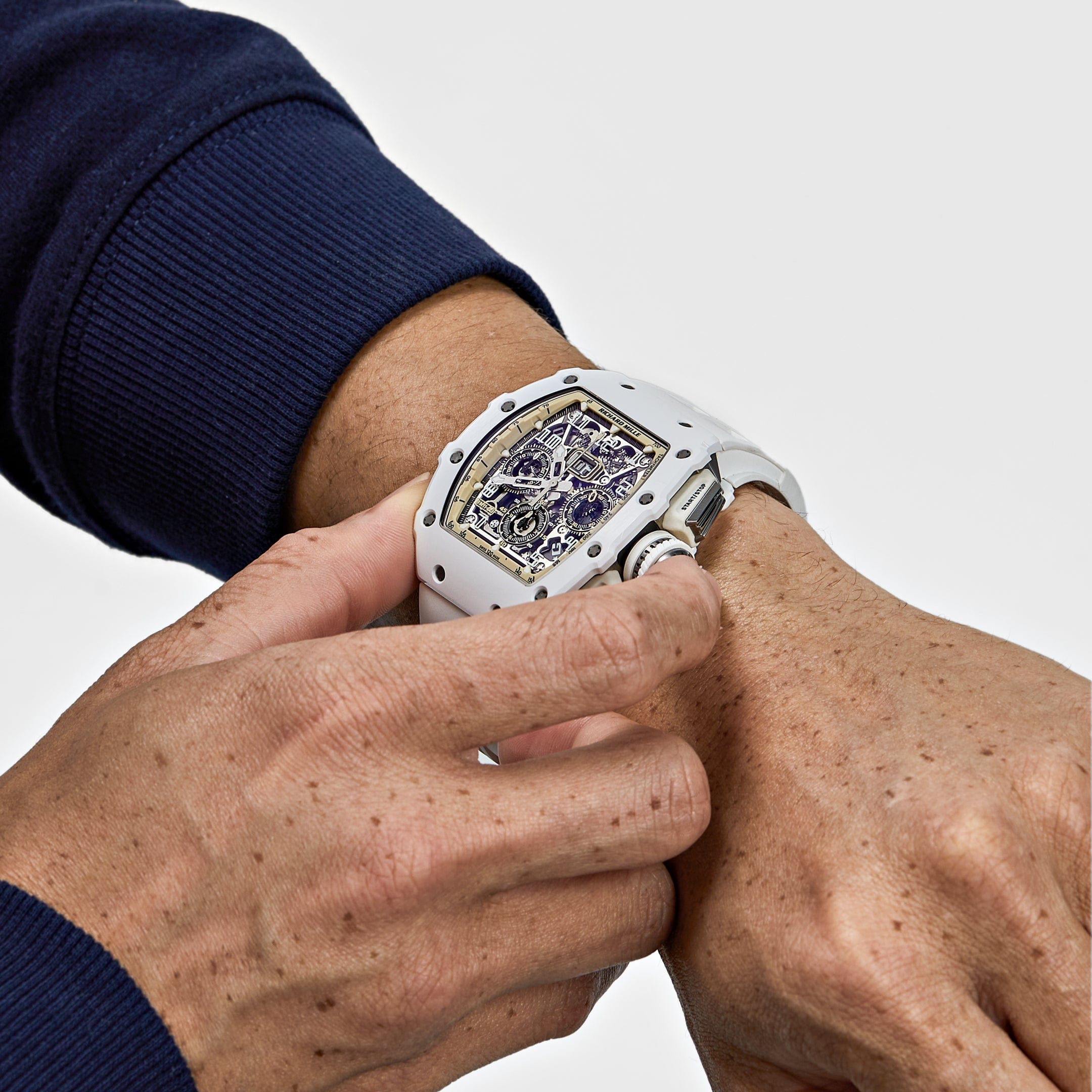 Richard Mille RM 11-03 'Last White Edition' Automatic Flyback Chronograph White Ceramic Limited Edition of 33 pieces - 图片 2