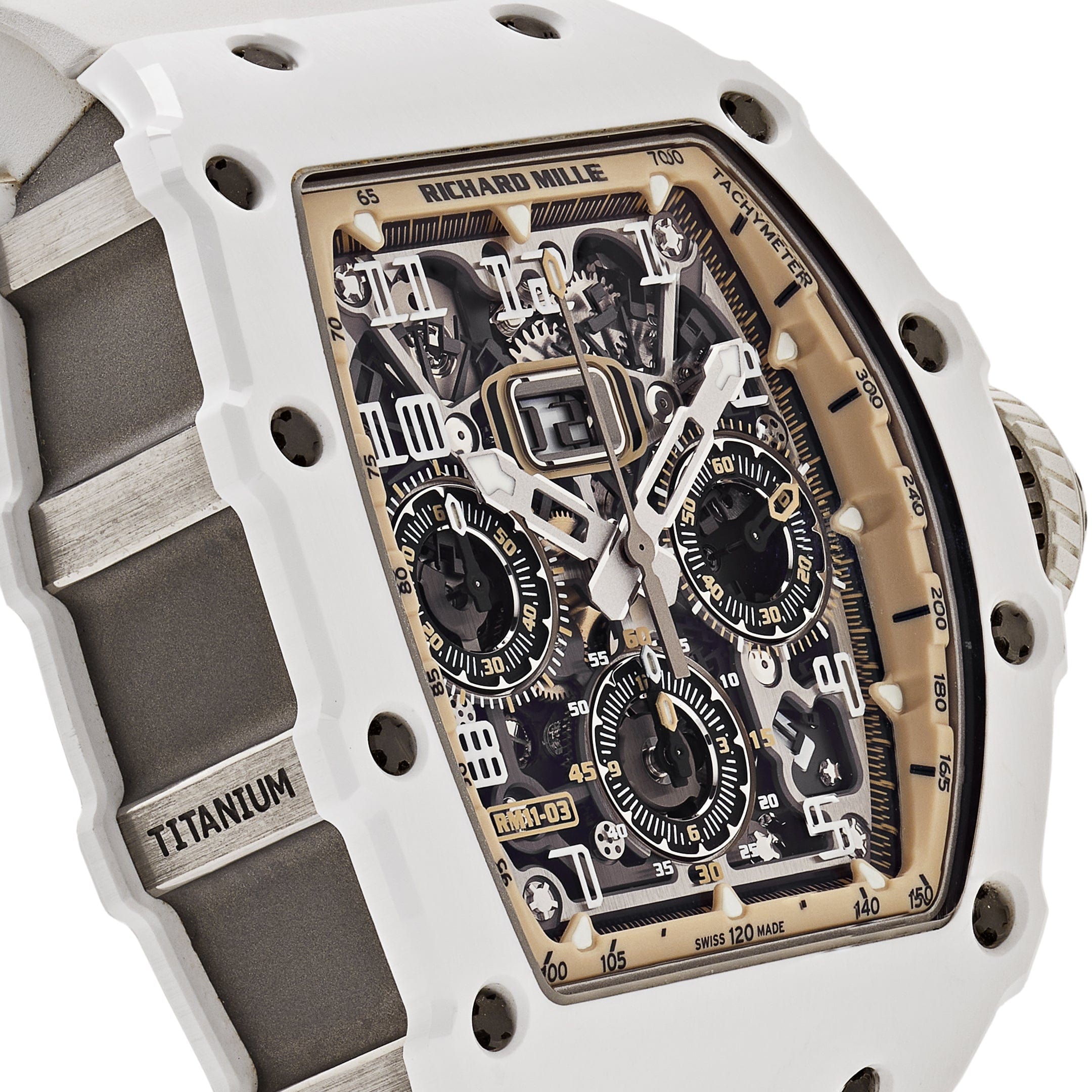 Richard Mille RM 11-03 'Last White Edition' Automatic Flyback Chronograph White Ceramic Limited Edition of 33 pieces - 图片 5