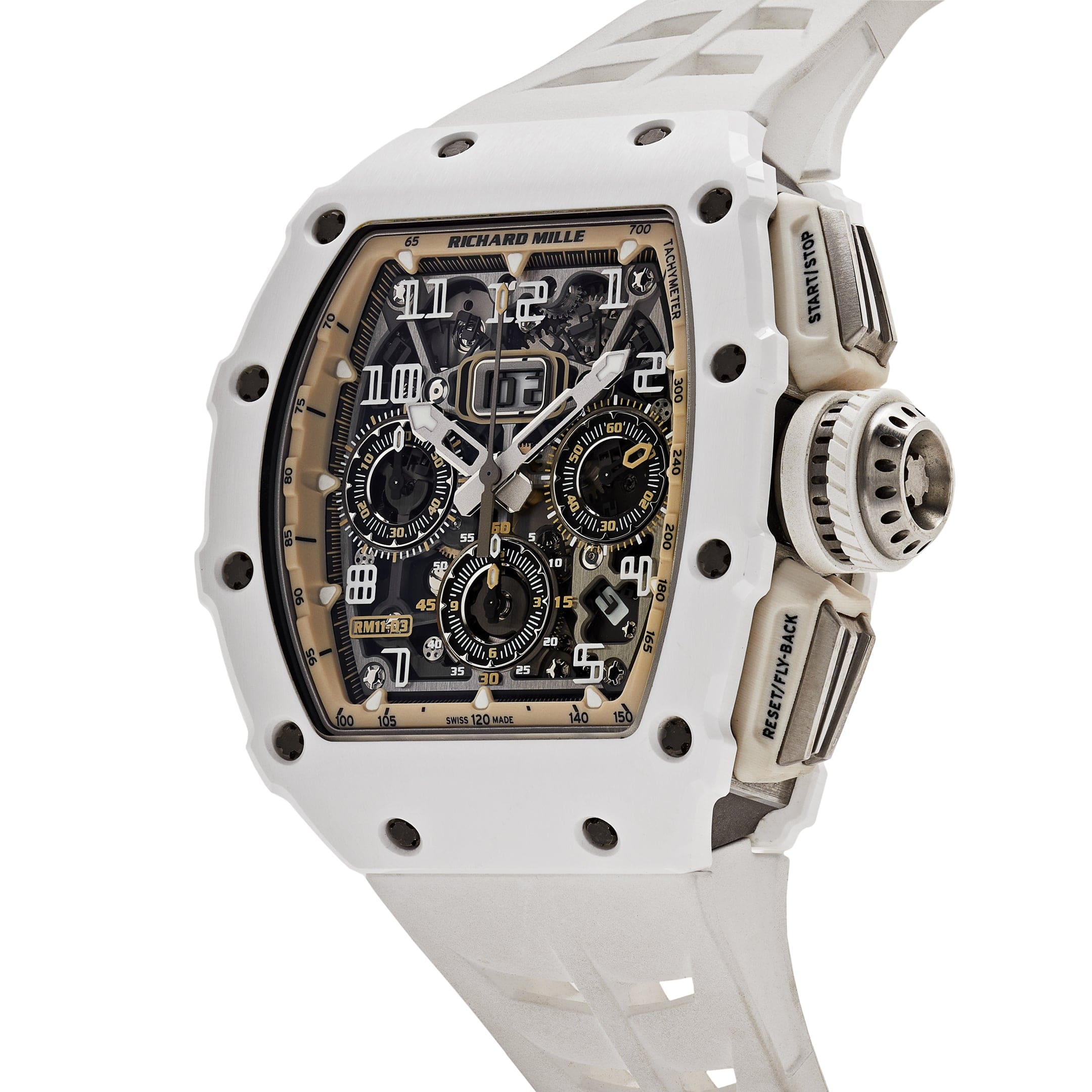 Richard Mille RM 11-03 'Last White Edition' Automatic Flyback Chronograph White Ceramic Limited Edition of 33 pieces - 图片 3