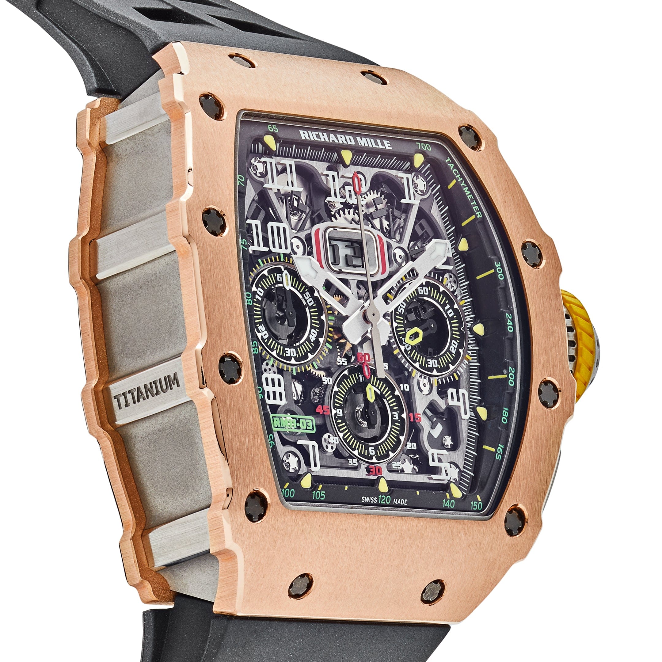 Richard Mille RM 11-03 Automatic Flyback Chronograph Rose Gold Titanium - 图片 5
