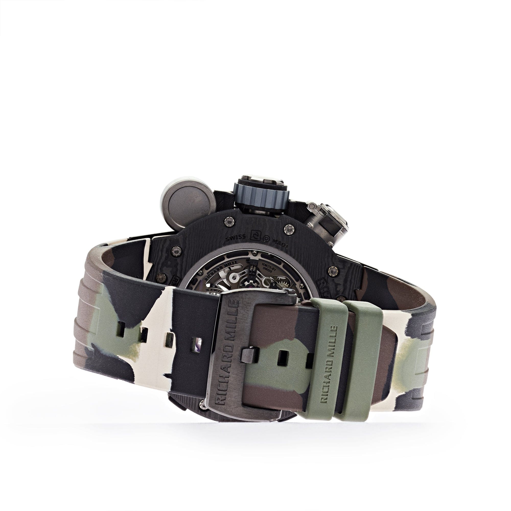 Richard Mille RM 25-01 'Sylvester Stallone' Carbon TPT Titanium Limited Edition of 20 - 图片 6