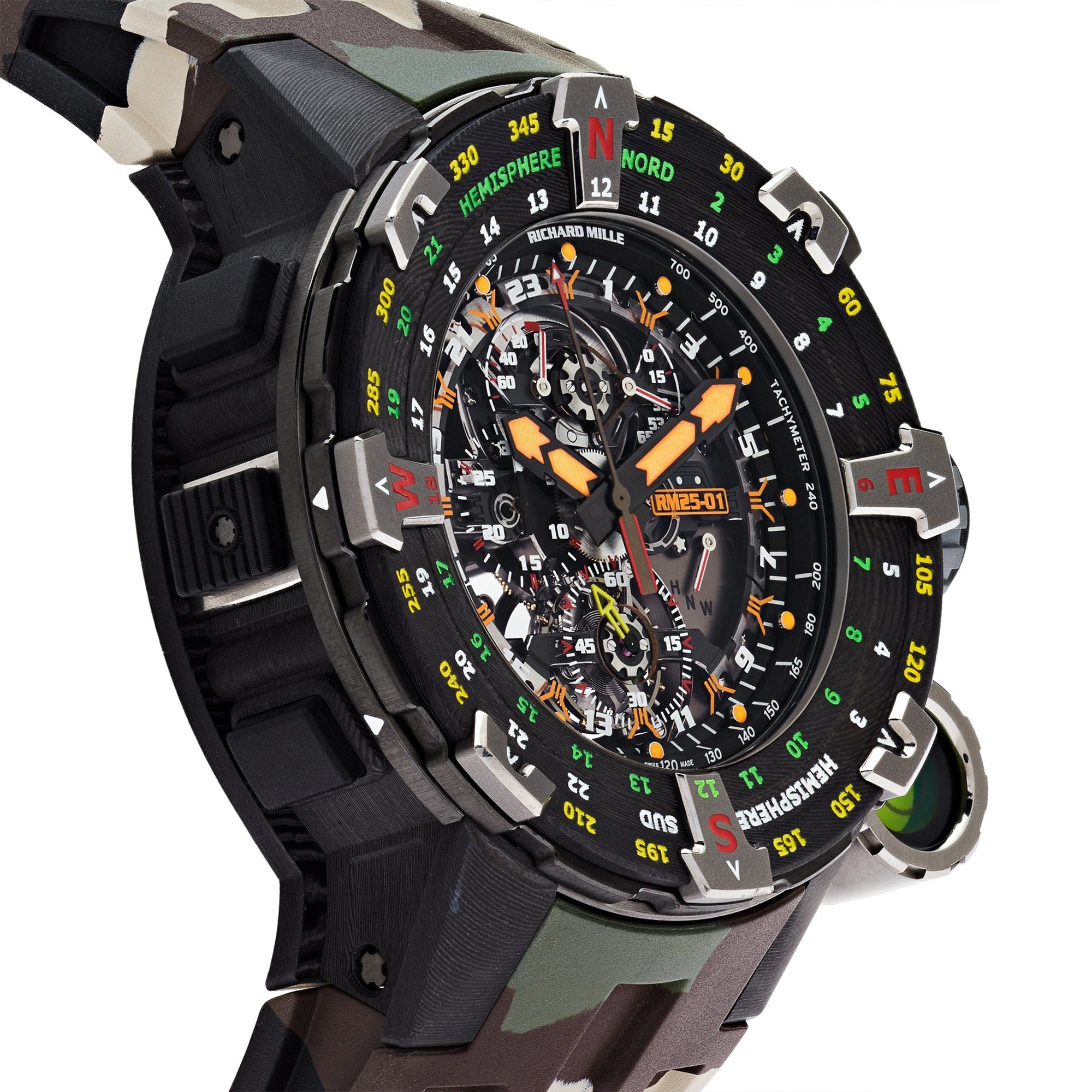 Richard Mille RM 25-01 'Sylvester Stallone' Carbon TPT Titanium Limited Edition of 20 - 图片 3