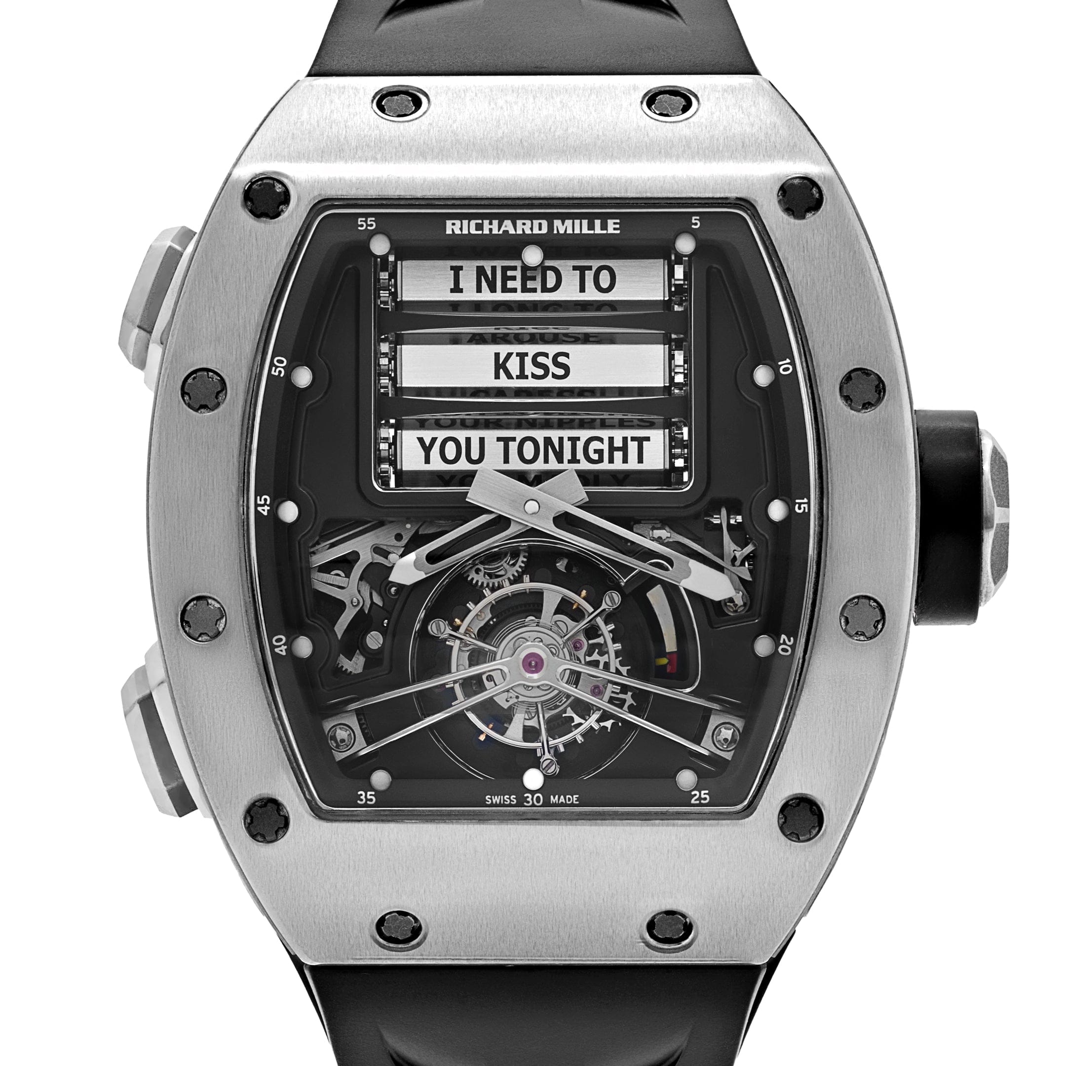 Richard Mille RM 69 Tourbillon Erotic Titanium Limited Edition of 30 (2016) - 图片 4