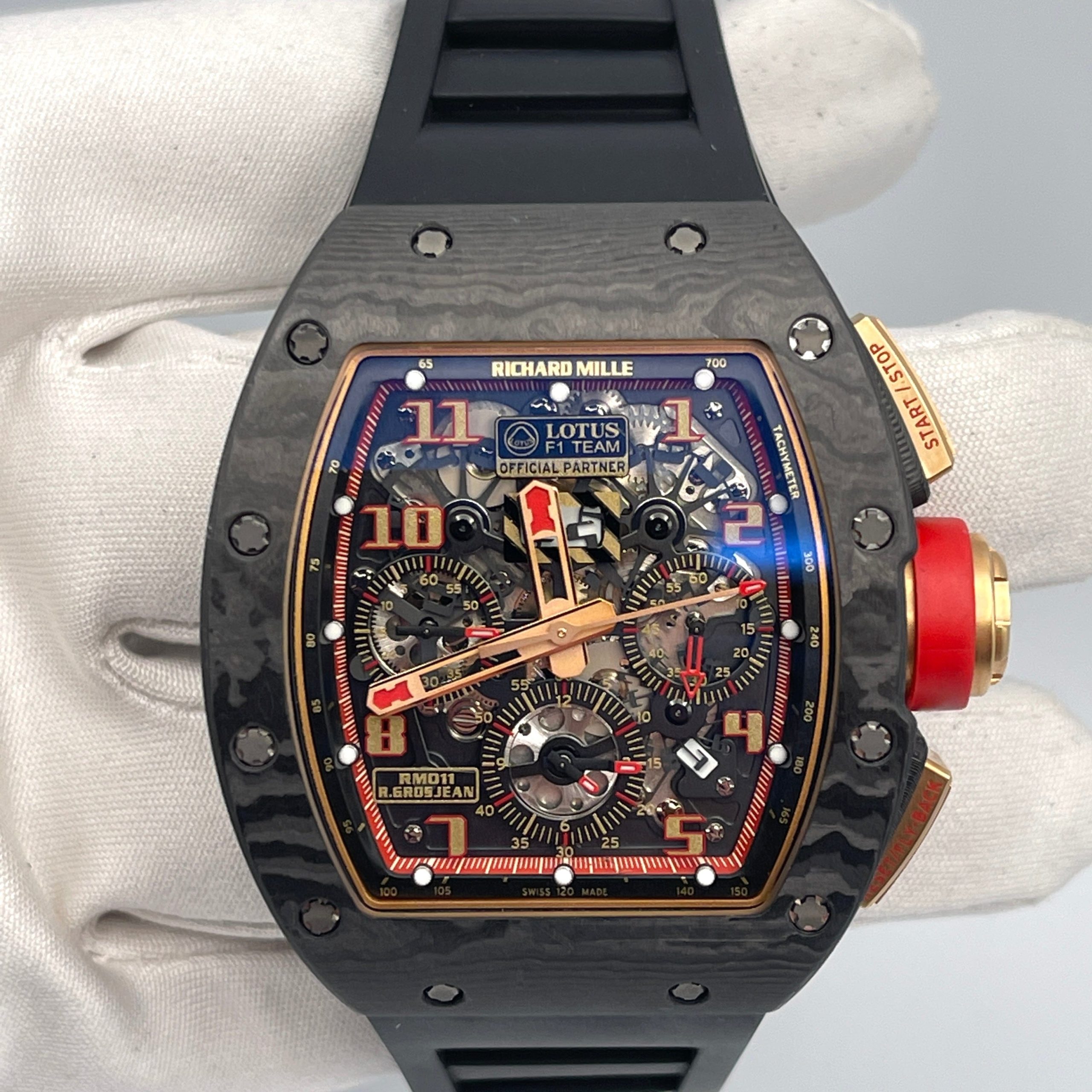 Richard Mille RM 011 Romain Grosjean 'Lotus F1' Carbon TPT Limited Edition of 50 - 图片 2