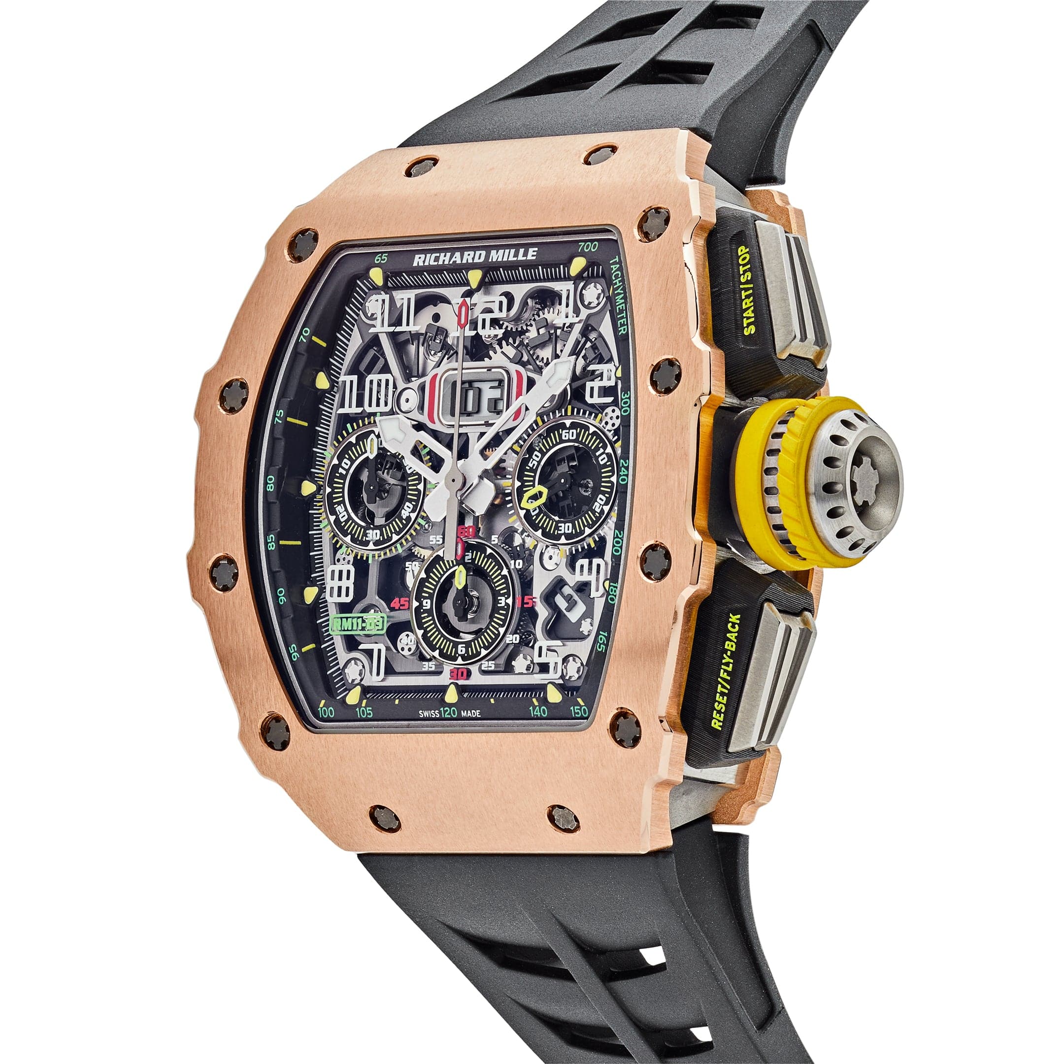 Richard Mille RM 11-03 Automatic Flyback Chronograph Rose Gold Titanium - 图片 3