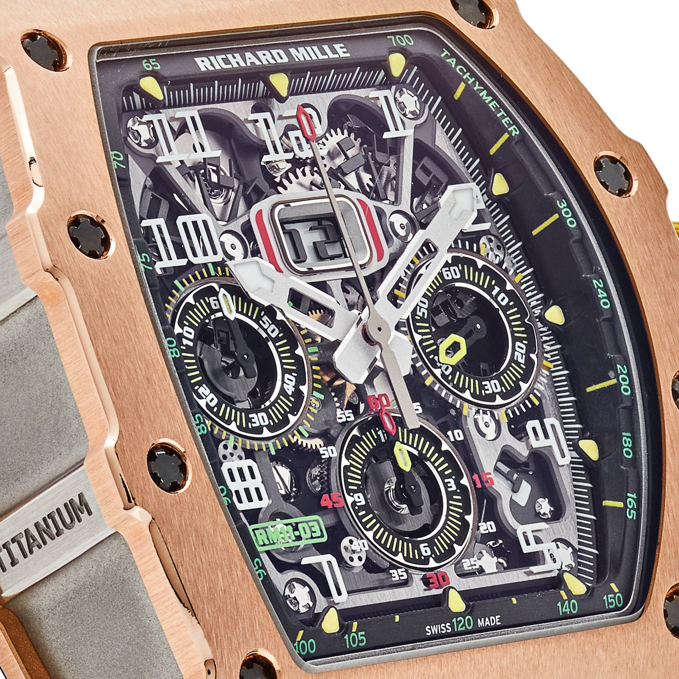 Richard Mille RM 11-03 Automatic Flyback Chronograph Rose Gold Titanium - 图片 4