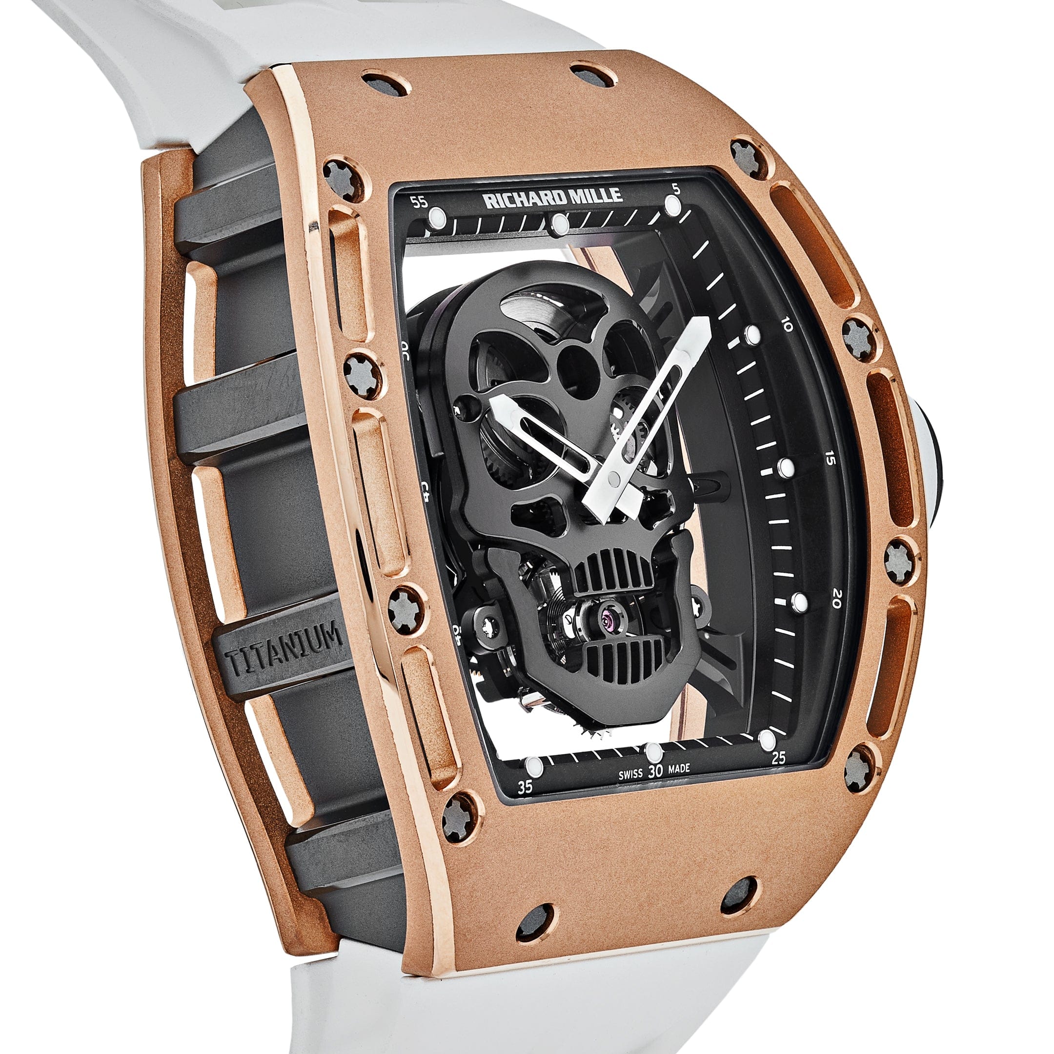 Richard Mille RM 052 'Skull' Tourbillon Rose Gold Limited Edition - 图片 3