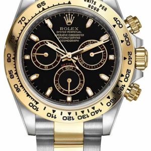 Rolex 2022 Daytona 116503 Two Tone Black Dial
