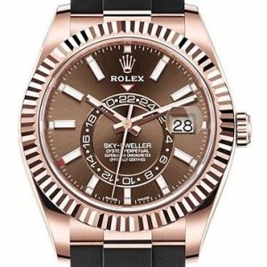 Rolex 2022 Sky-Dweller 42mm 326235 Chocolate Dial
