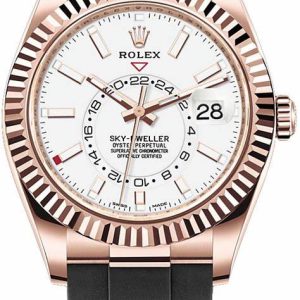 Rolex 2022 Sky-Dweller 42mm 326235 White Dial