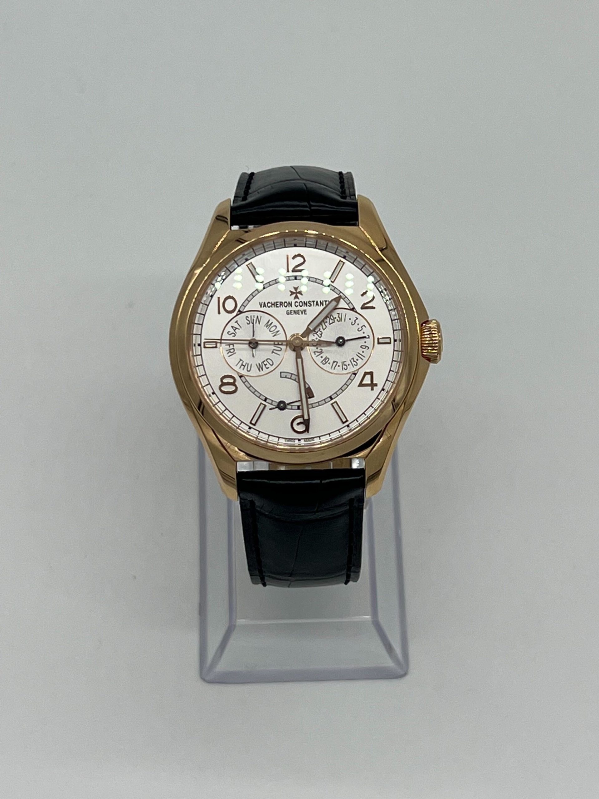 Vacheron Constantin Fifty-Six Day Date 4400E/000R-B436 Rose Gold Silver Dial - 图片 2