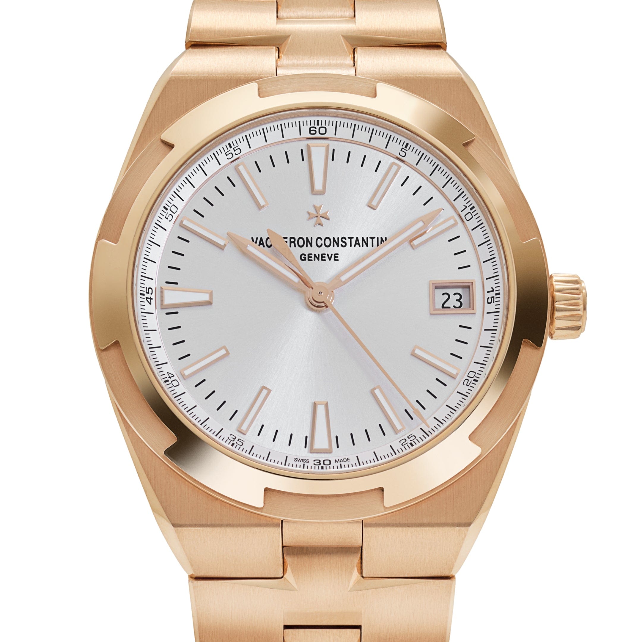 Vacheron Constantin Overseas 4500V/000R-B127 Rose Gold Silver Dial (2022) - 图片 4
