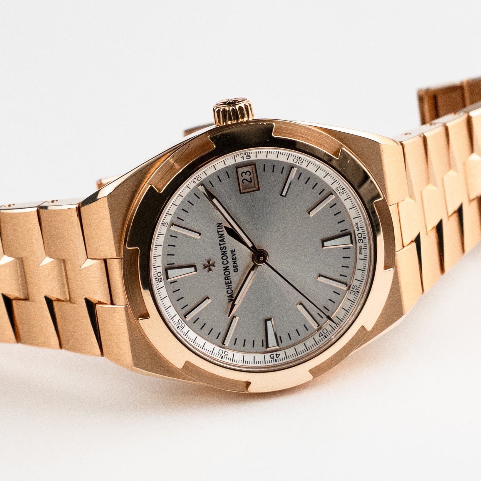 Vacheron Constantin Overseas 4500V/000R-B127 Rose Gold Silver Dial (2022) - 图片 6