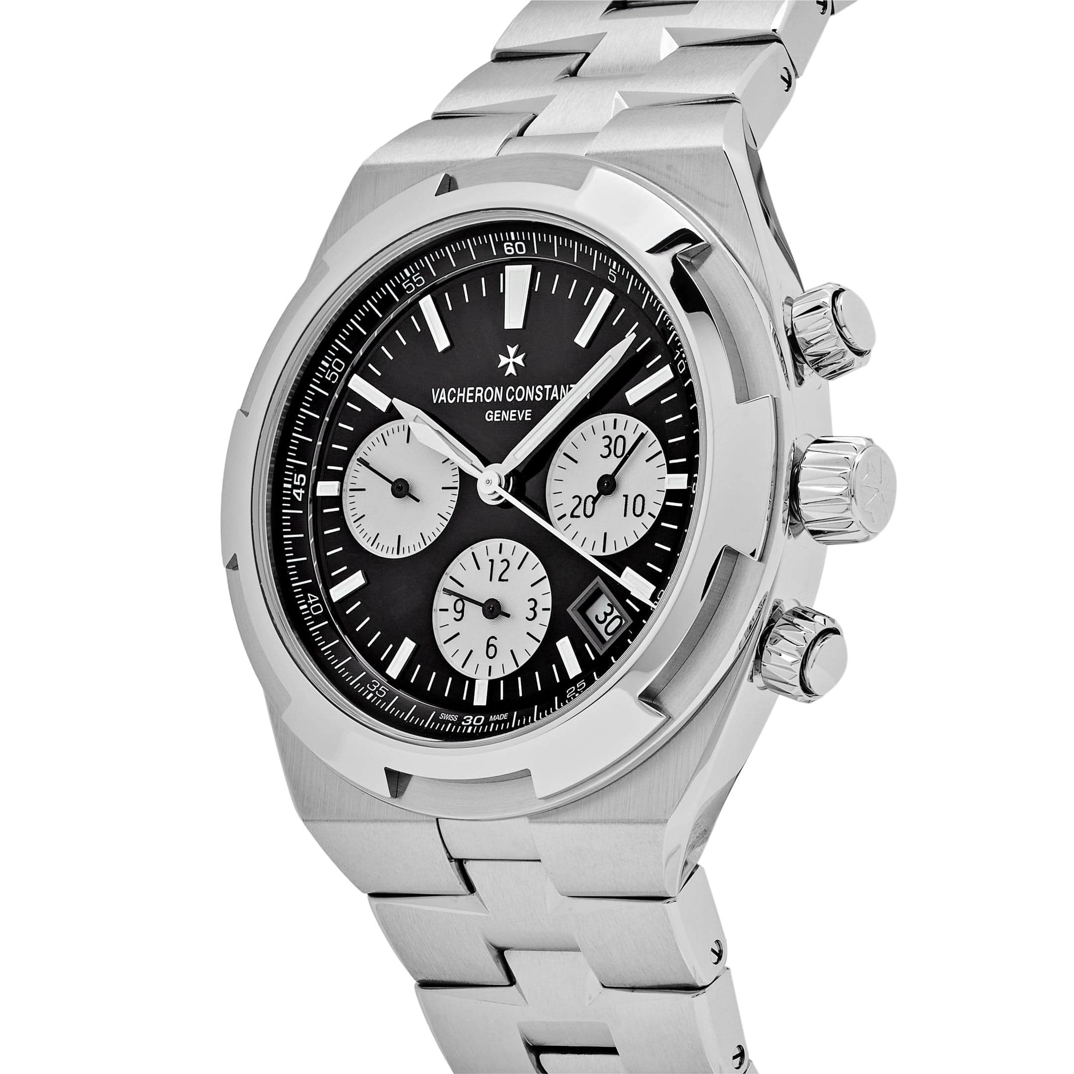 Vacheron Constantin Overseas Chronograph 5500V/110A-B481 Stainless Steel Black Dial - 图片 3
