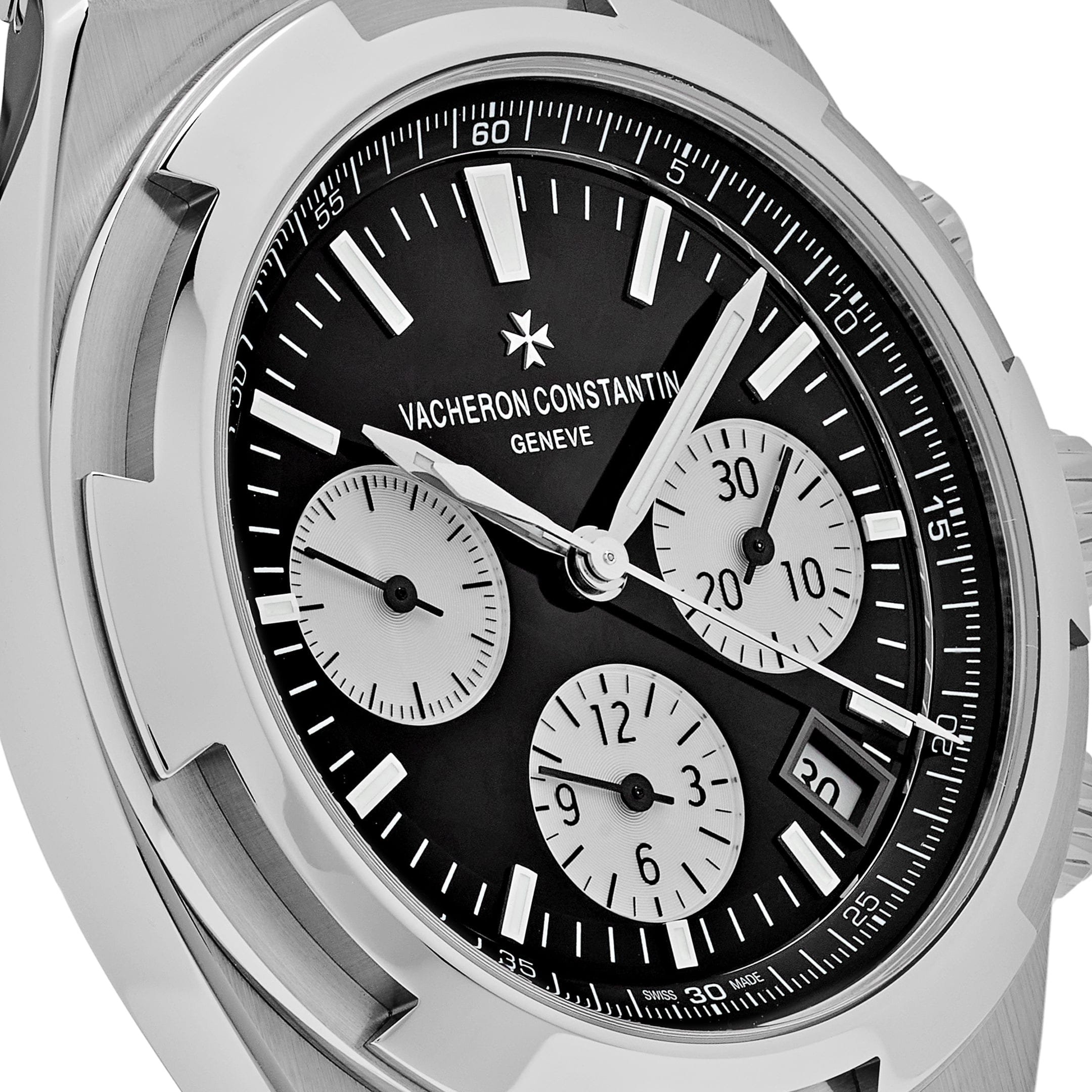 Vacheron Constantin Overseas Chronograph 5500V/110A-B481 Stainless Steel Black Dial - 图片 4