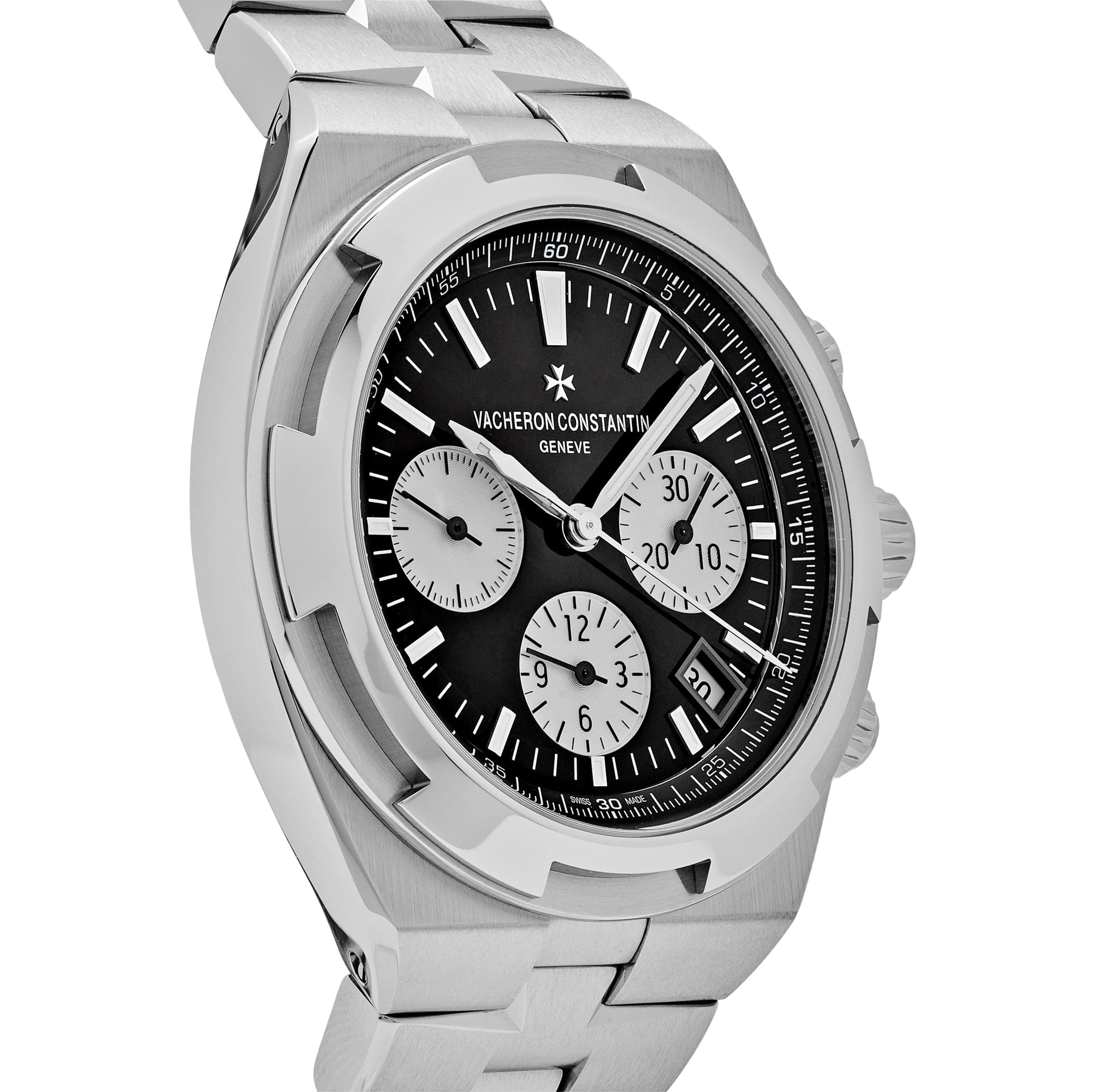 Vacheron Constantin Overseas Chronograph 5500V/110A-B481 Stainless Steel Black Dial - 图片 5