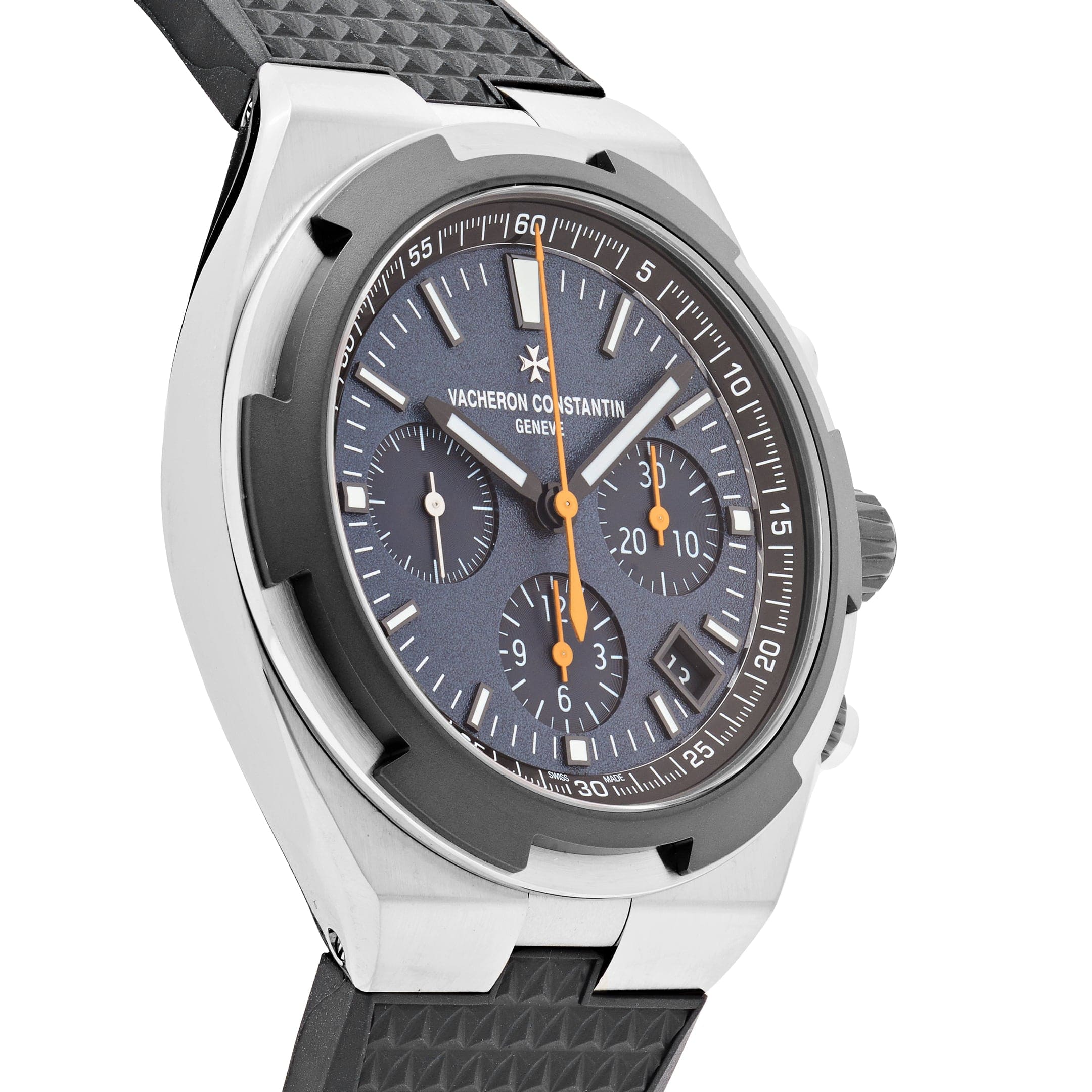 Vacheron Constantin Overseas Chronograph 5510V/000T-B923 ‘Everest’ Titanium/ Stainless Steel Limited Edition - 图片 4