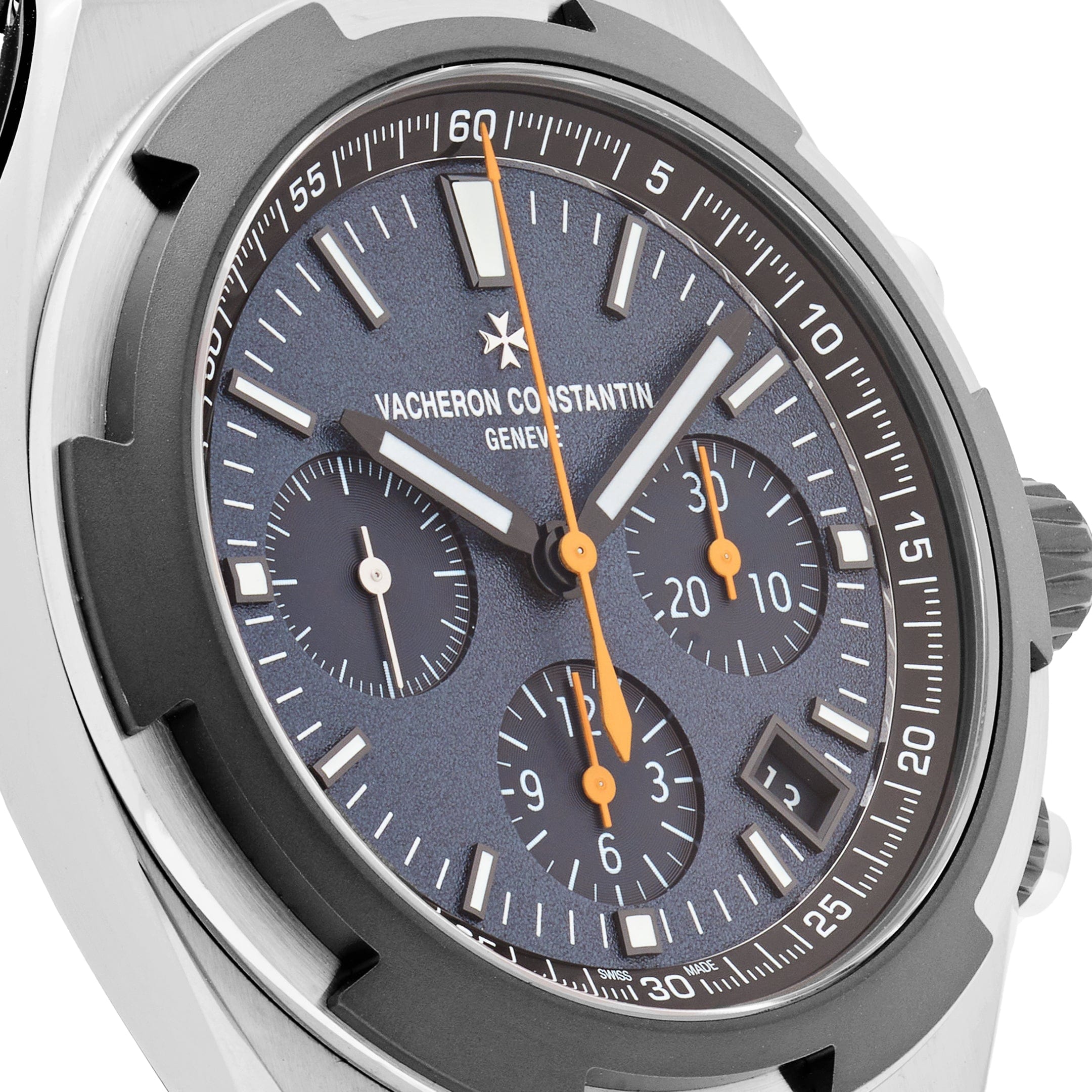 Vacheron Constantin Overseas Chronograph 5510V/000T-B923 ‘Everest’ Titanium/ Stainless Steel Limited Edition - 图片 5