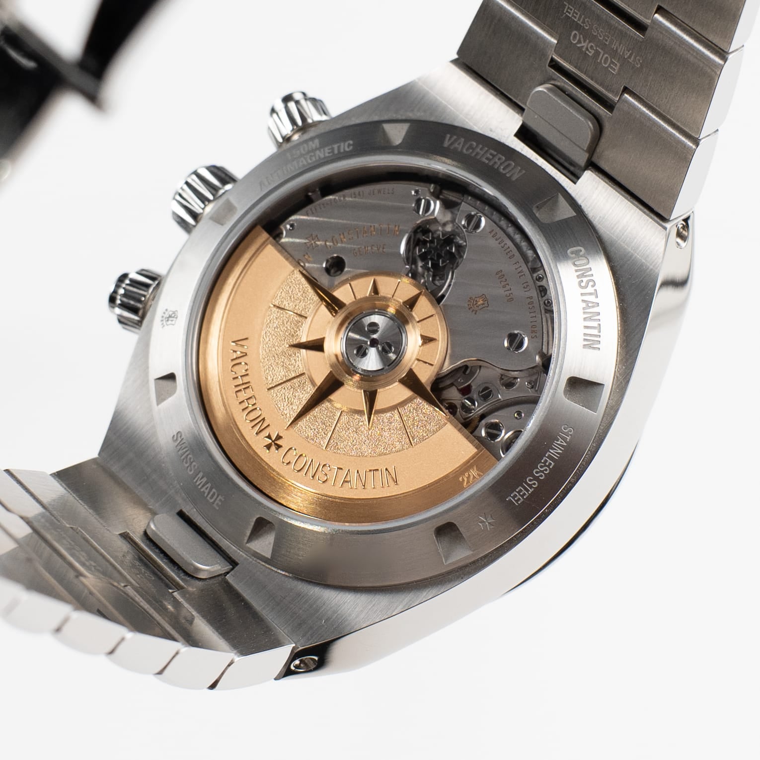 Vacheron Constantin Overseas Chronograph 5520V/210A-B481 Stainless Steel Black Dial (2026) - 图片 12
