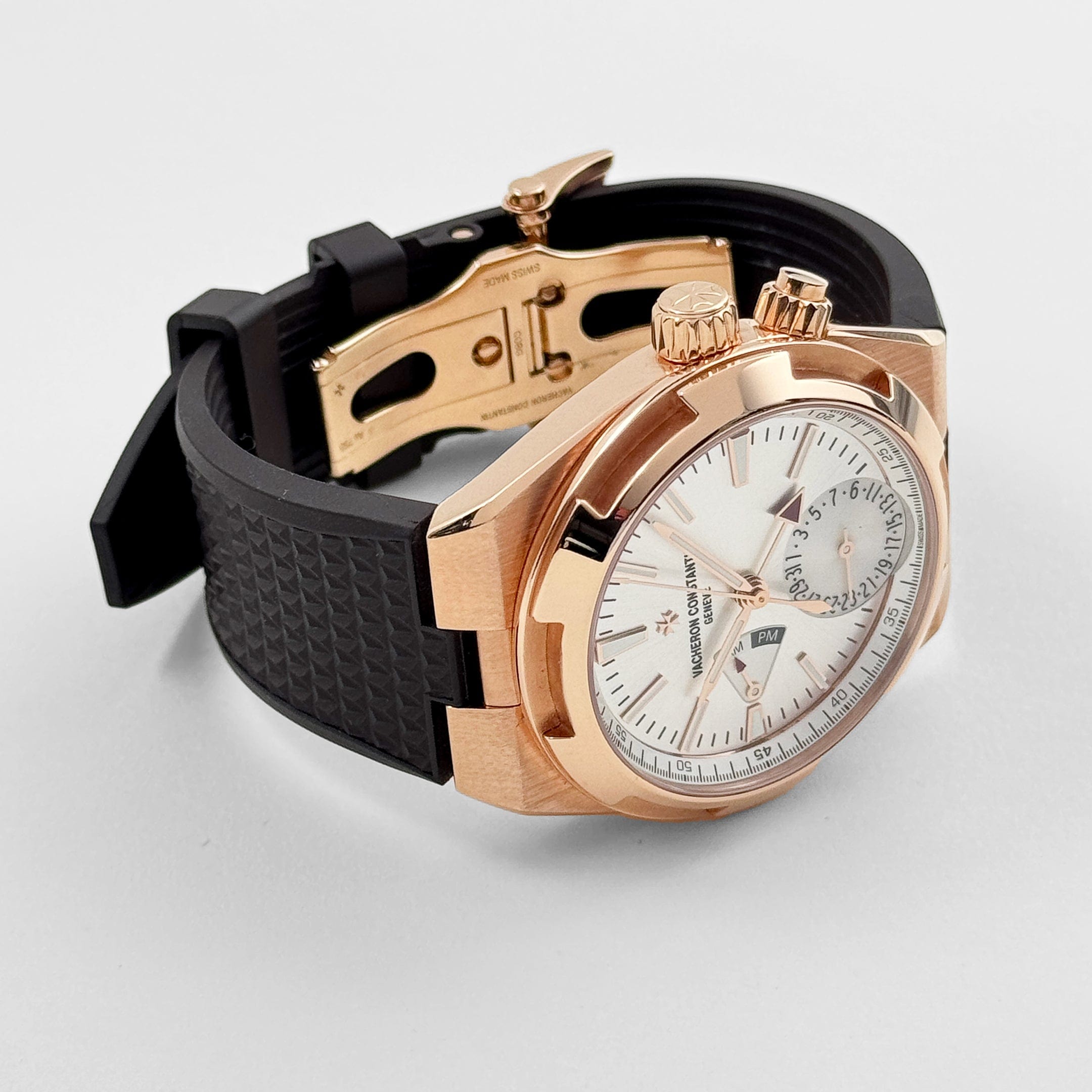 Vacheron Constantin Overseas Dual Time 7900V/000R-B336 Rose Gold Silver Dial - 图片 5