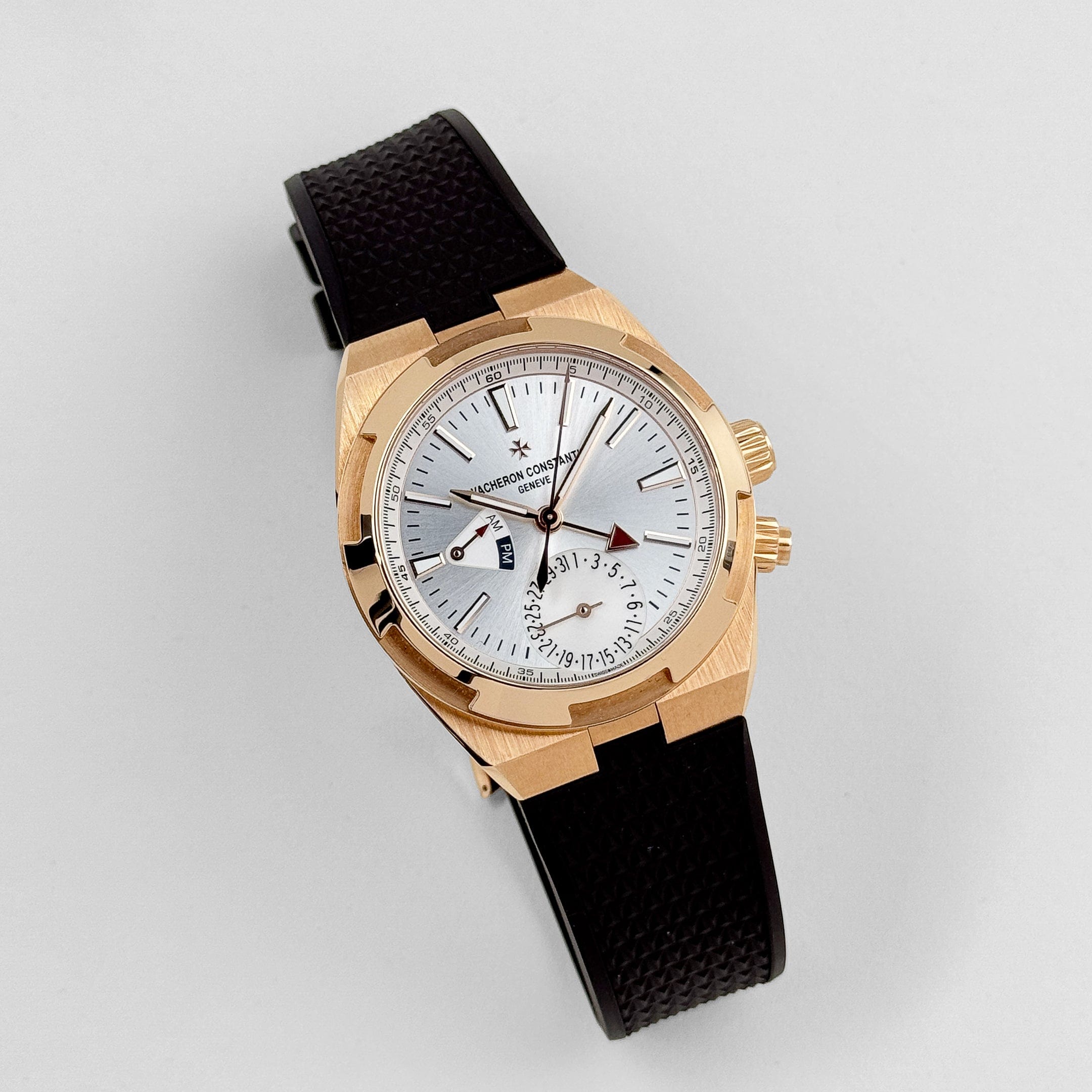 Vacheron Constantin Overseas Dual Time 7900V/000R-B336 Rose Gold Silver Dial - 图片 4