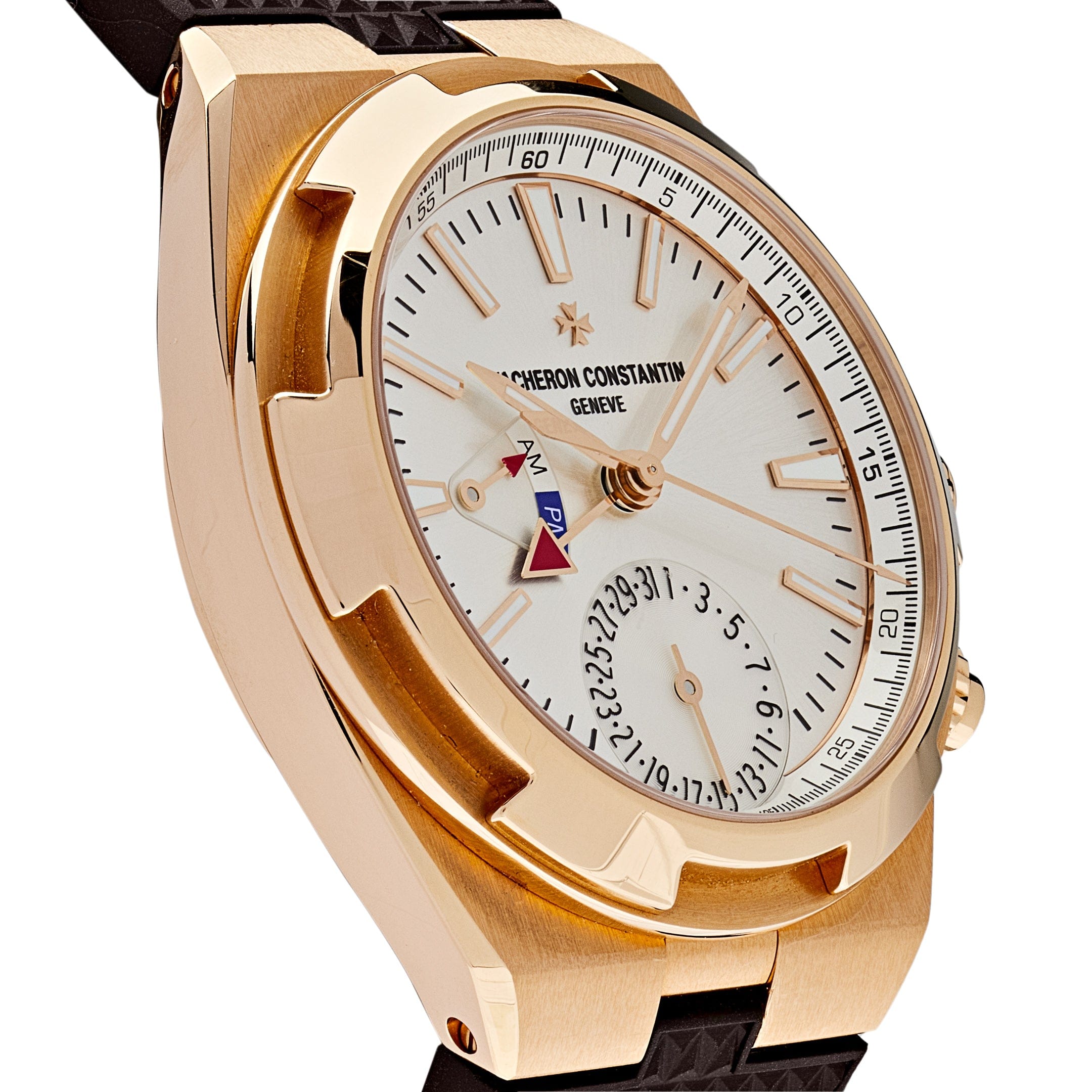 Vacheron Constantin Overseas Dual Time 7900V/000R-B336 Rose Gold Silver Dial - 图片 3