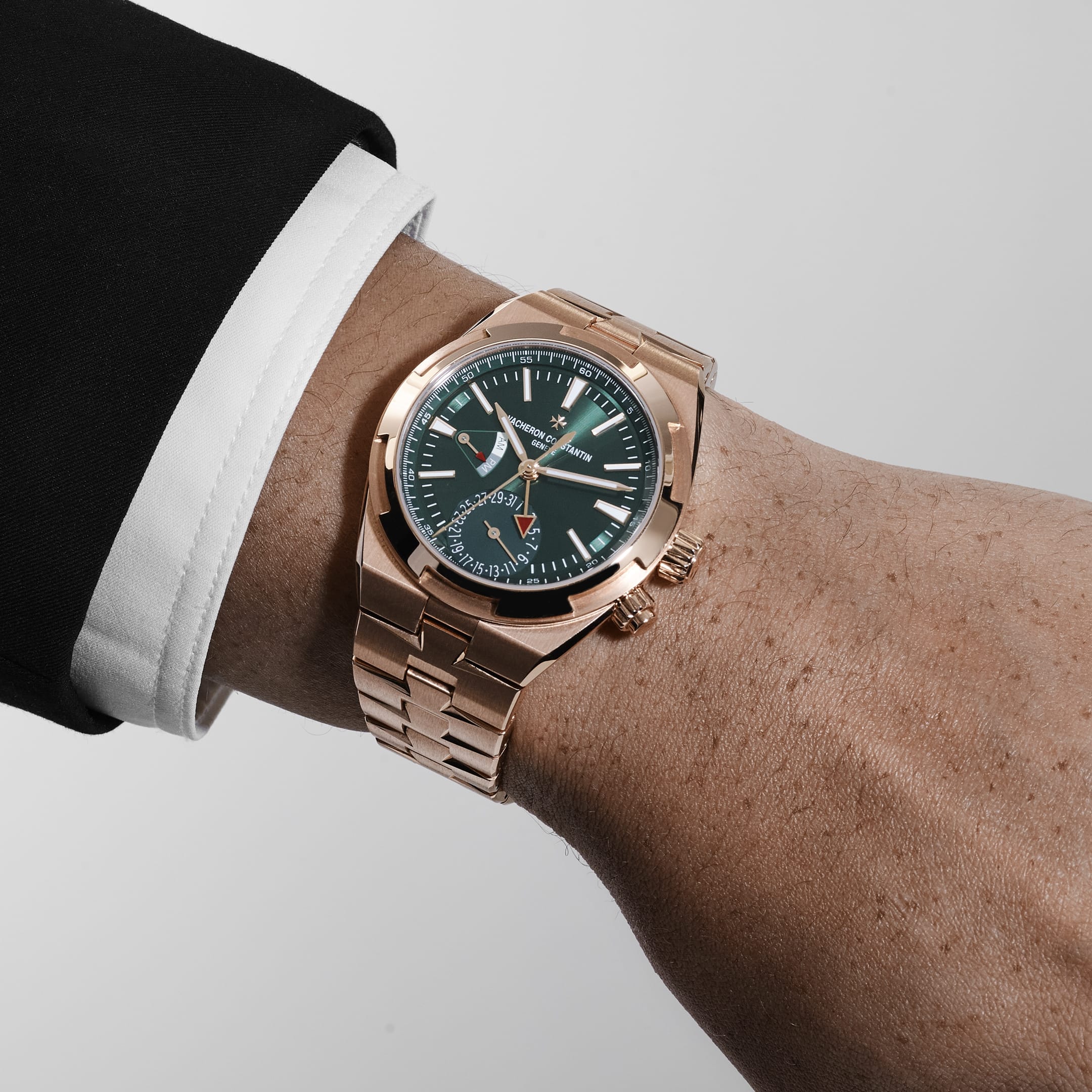 Vacheron Constantin Overseas Dual Time 7920V/210R-B965 Rose Gold Green Dial (2024) - 图片 2