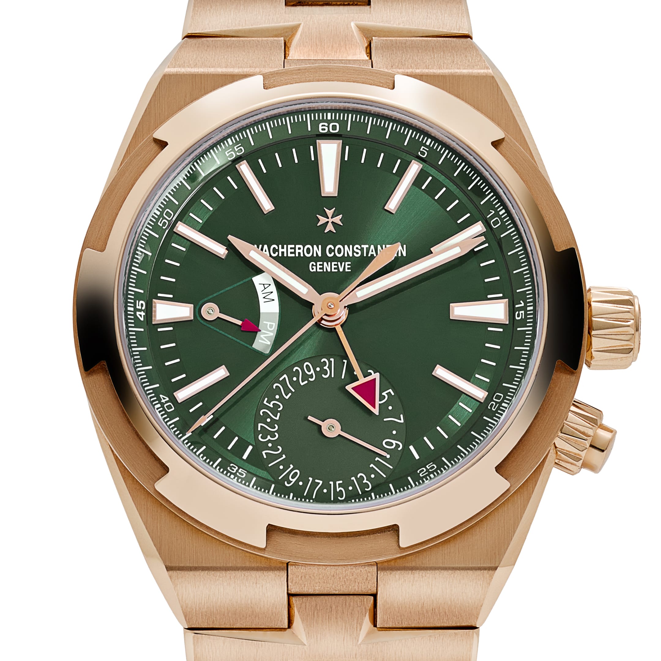 Vacheron Constantin Overseas Dual Time 7920V/210R-B965 Rose Gold Green Dial (2024) - 图片 4